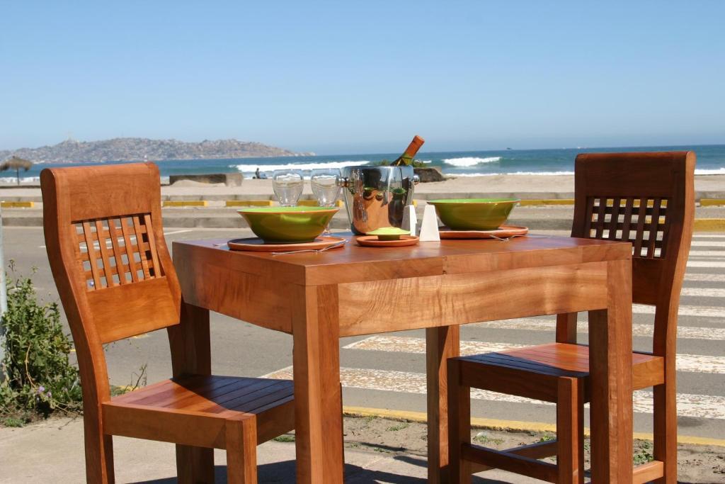 Hotel Y Cabanas Mar De Ensueno La Serena Extérieur photo